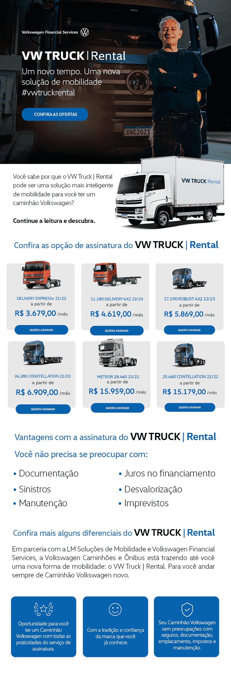 VW Truck | Rental
