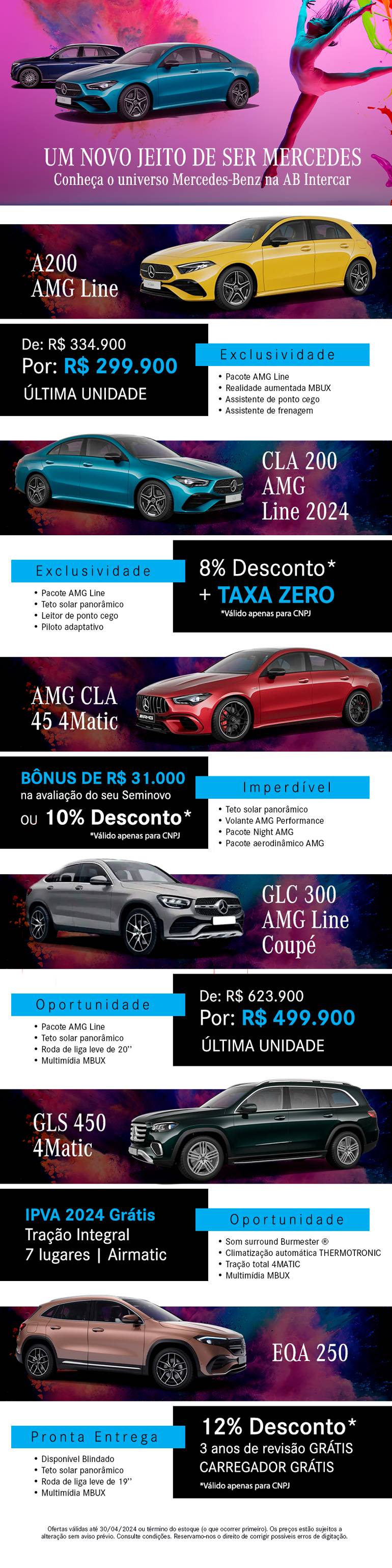 Novos - Mercedes