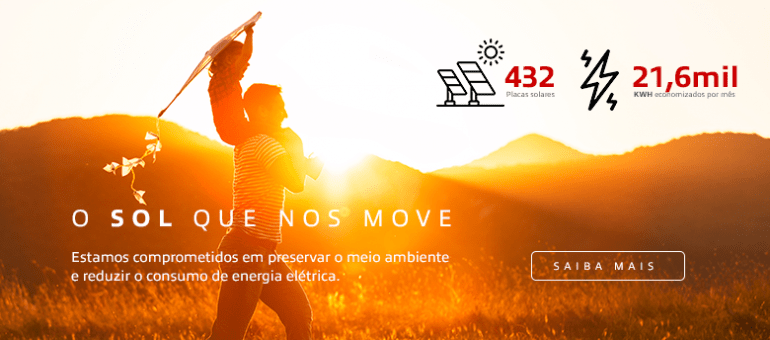 O sol que nos move