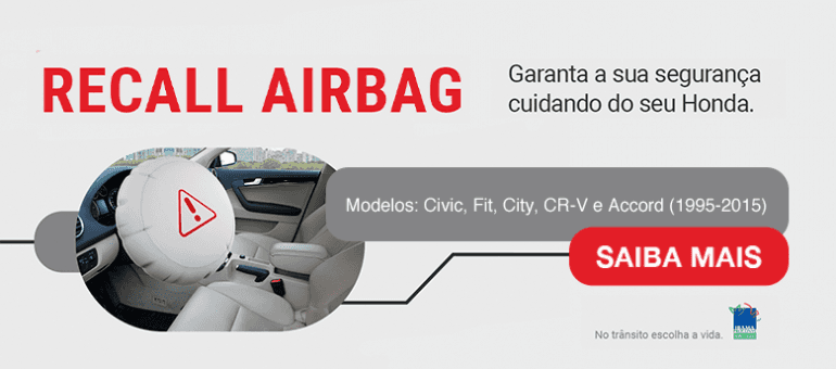 Cuide do seu Honda para sua segurança