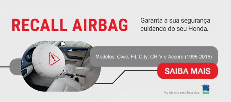 Cuide do seu Honda para sua segurança