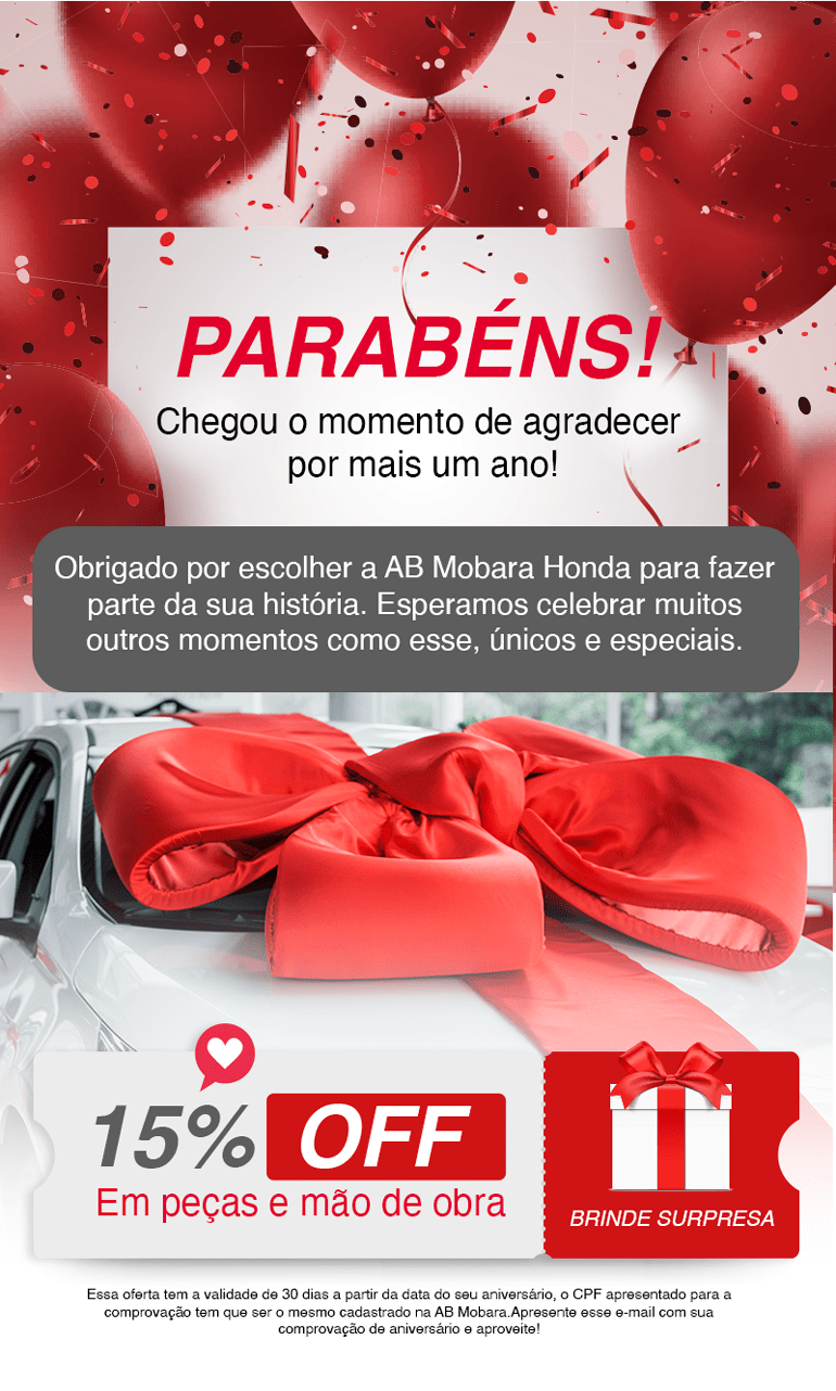 Parabéns!