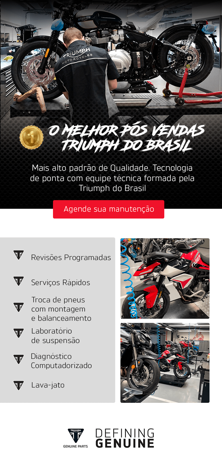 Melhor experiencia em pós vendas