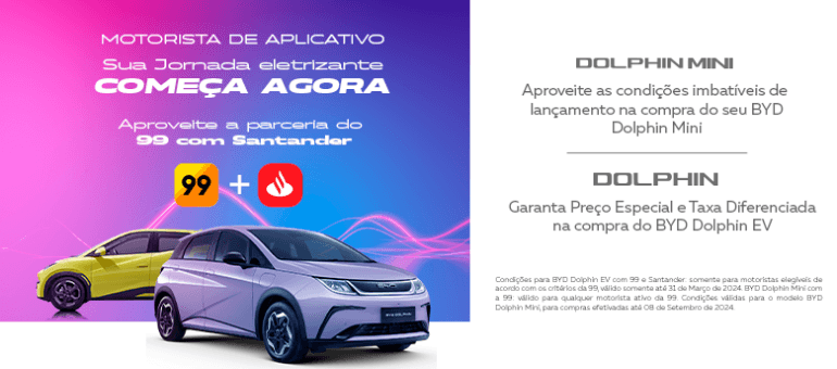 Ofertas para motorista de aplicativos