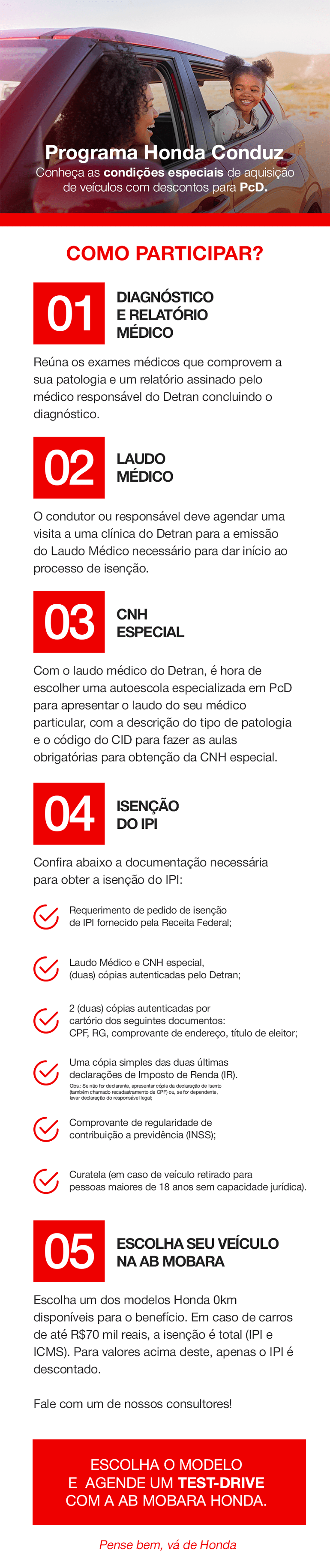 Honda Conduz