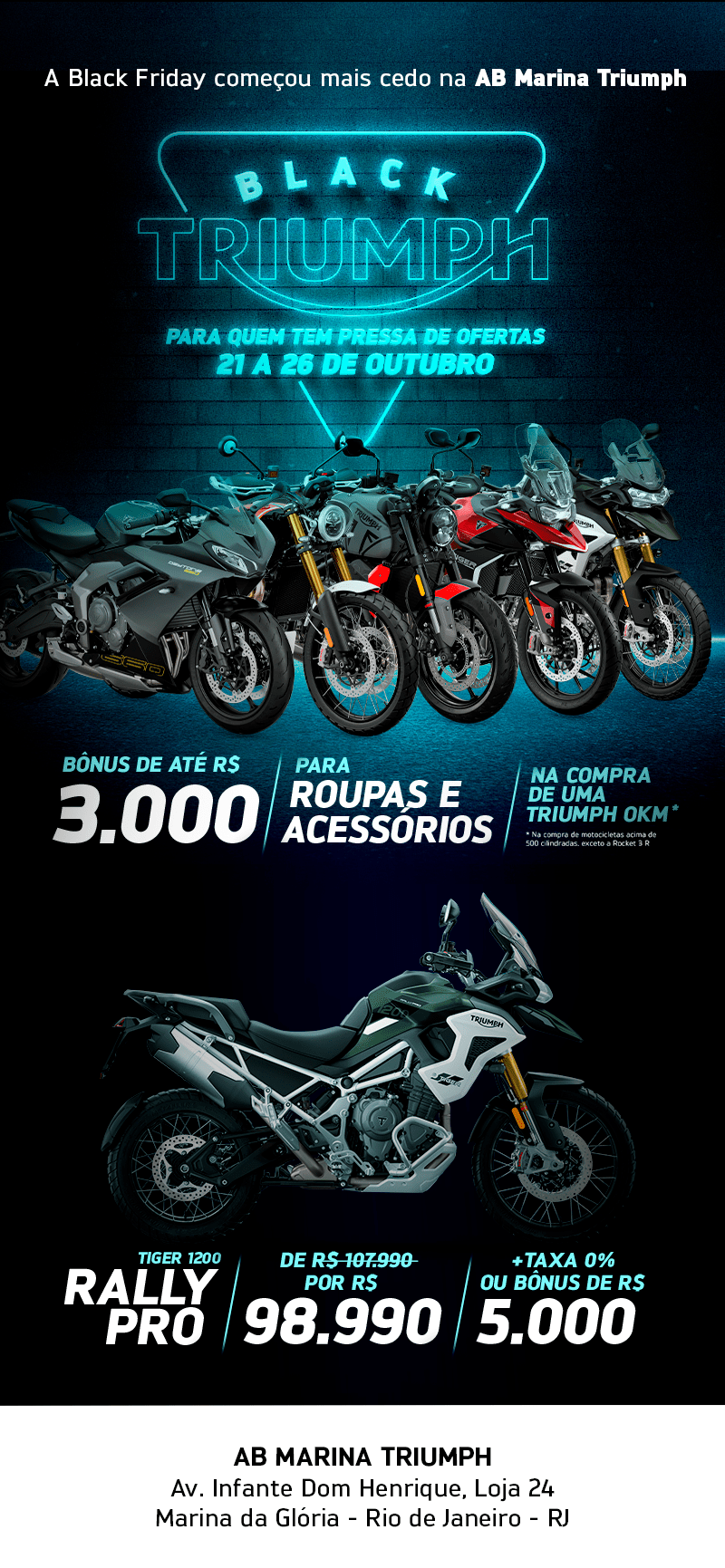 Black Triumph na AB Marina!