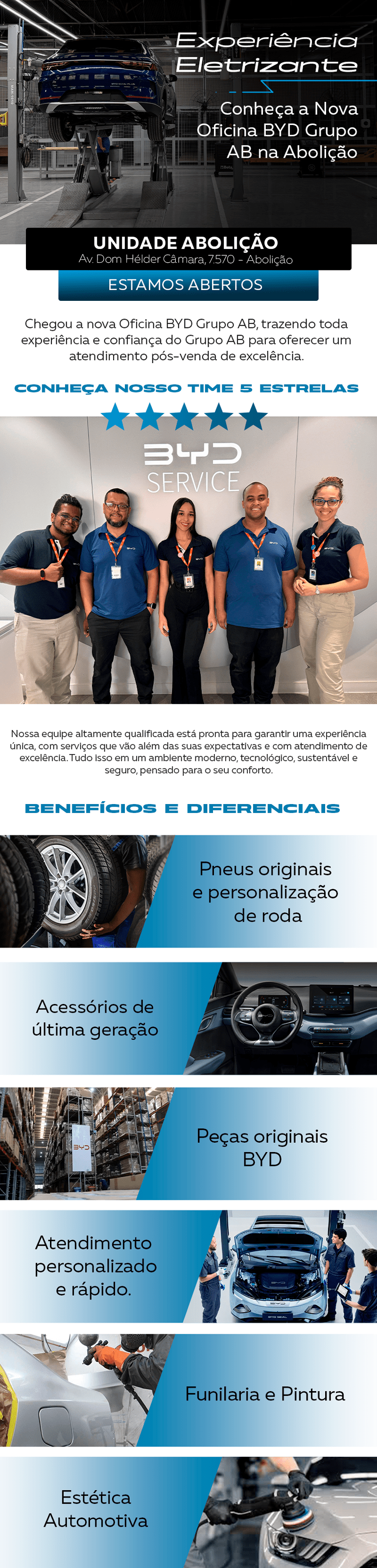 Lançamento Serviços BYD