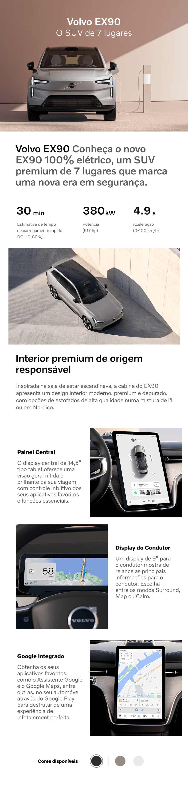 Volvo EX90: O Futuro da Mobilidade Elétrica Premium