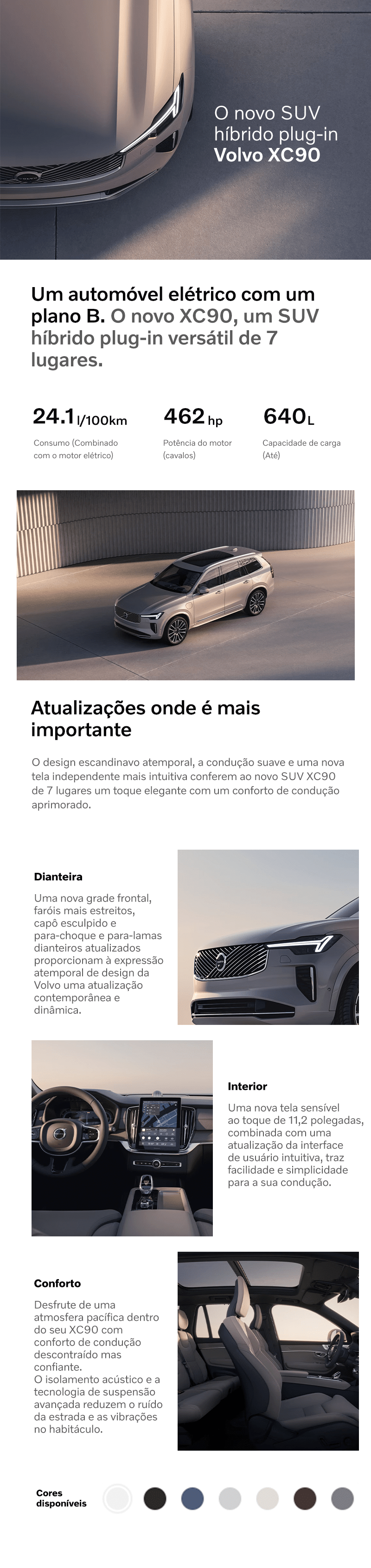Volvo XC90: Sofisticação, Segurança e Desempenho