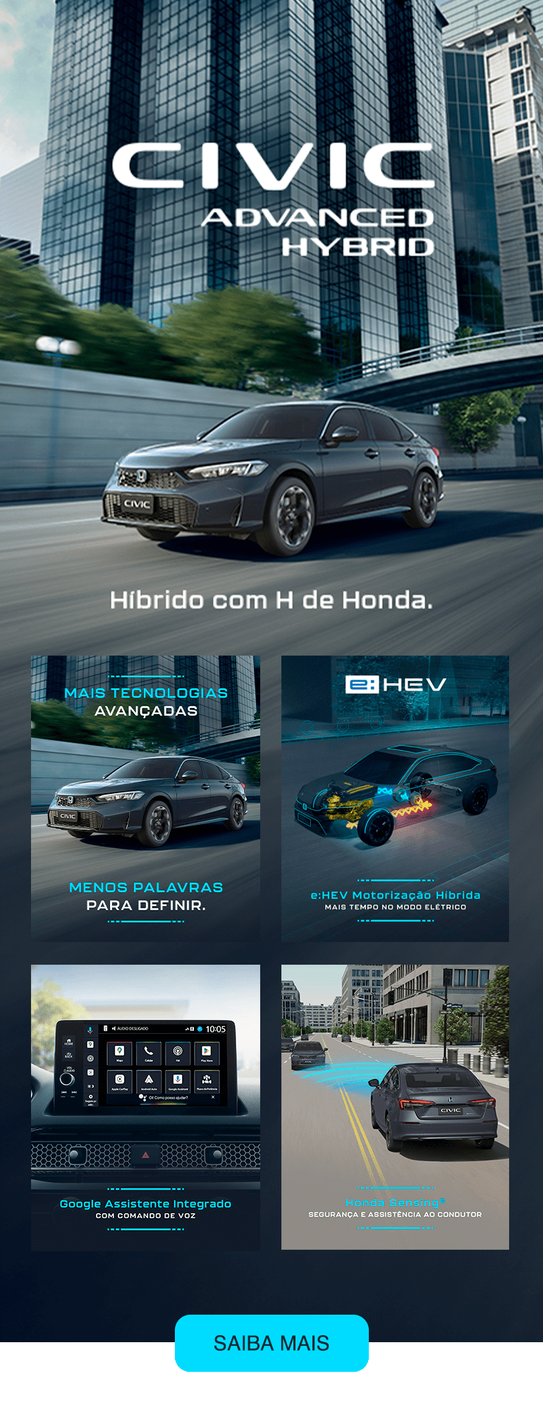 Novo Civic Híbrido