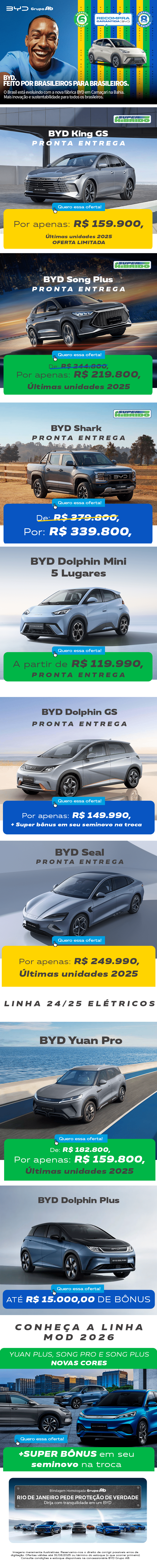 BYD - Feita por Brasileiros