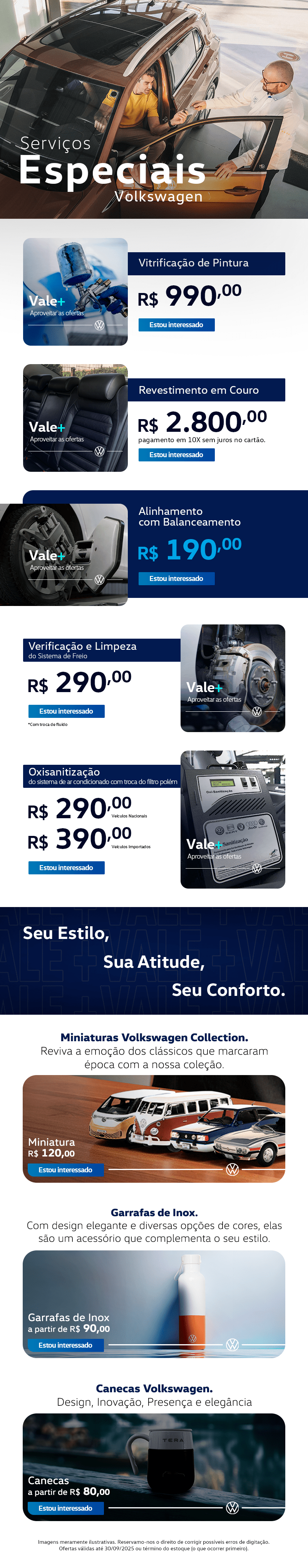 Serviços Especias - Volks