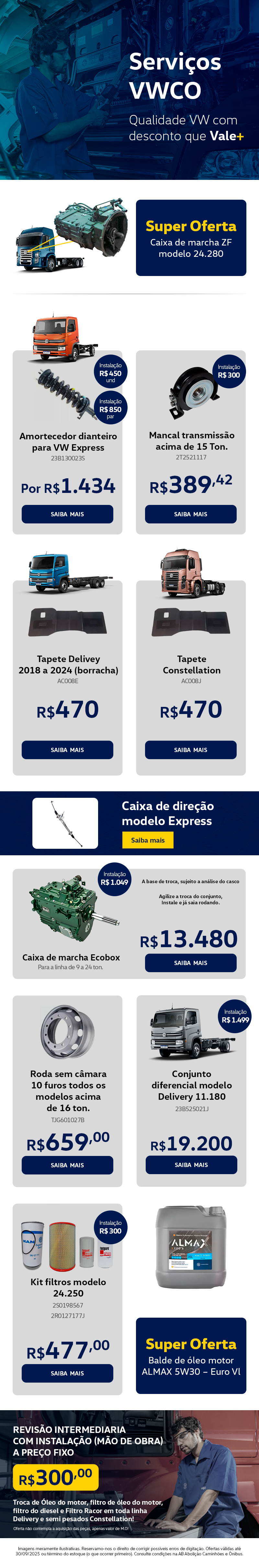 Serviços que Valem +