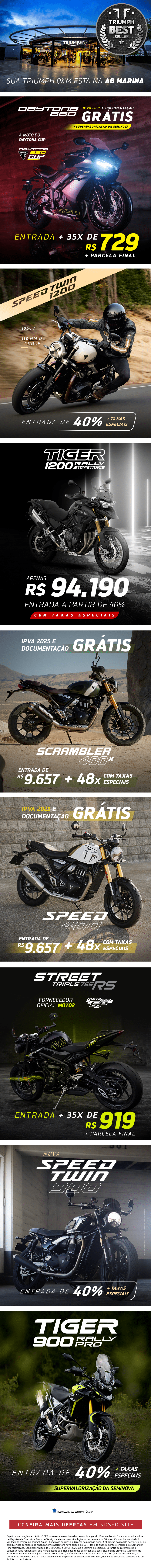 Best Triumph Seller - AB Marina