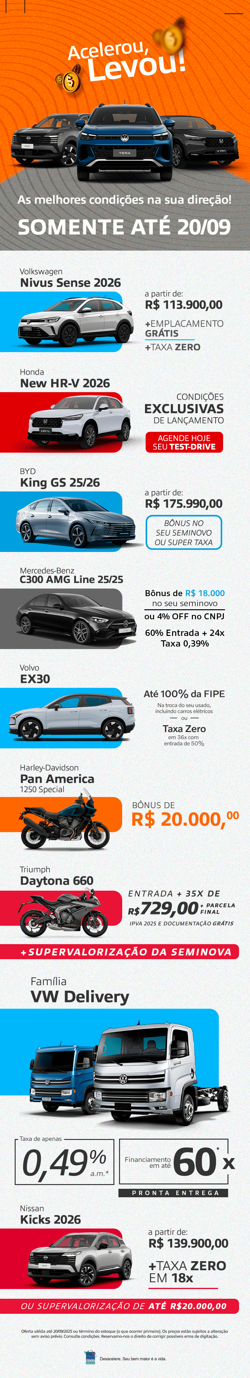 Acelerou Levou no Grupo AB!