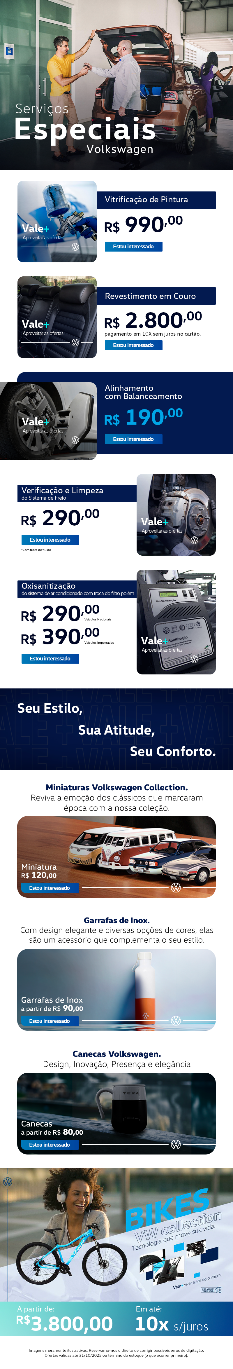 Serviços Especiais Volkswagen