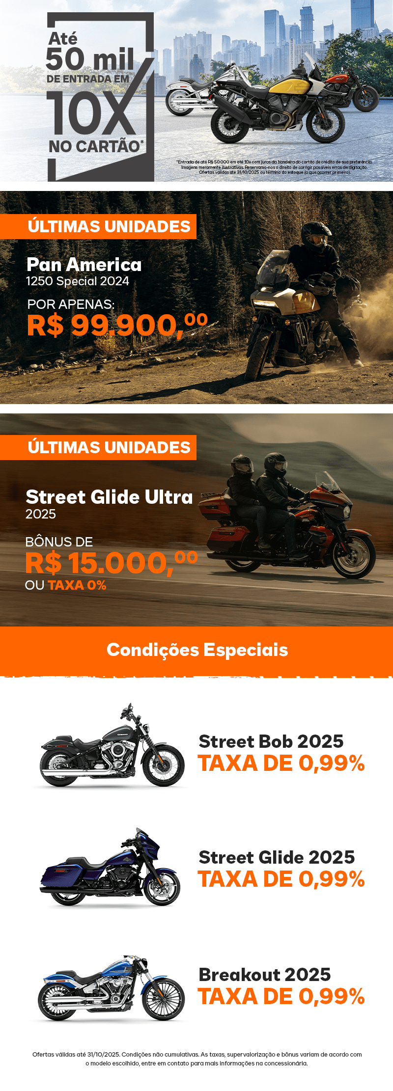 Conquiste sua nova lenda na Rio Harley-Davidson!