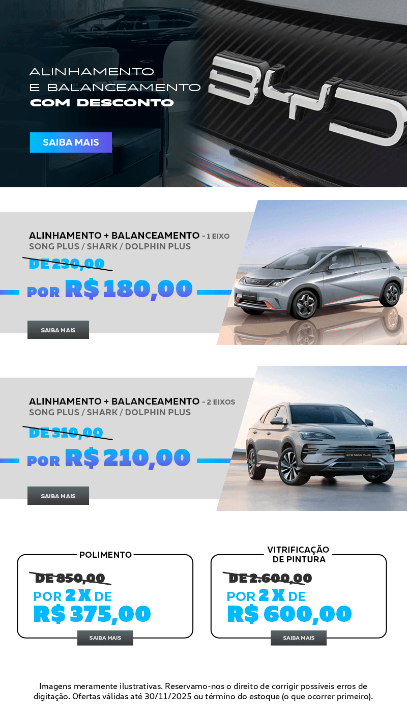 Alinhamento e balanceamentoi com descontos!