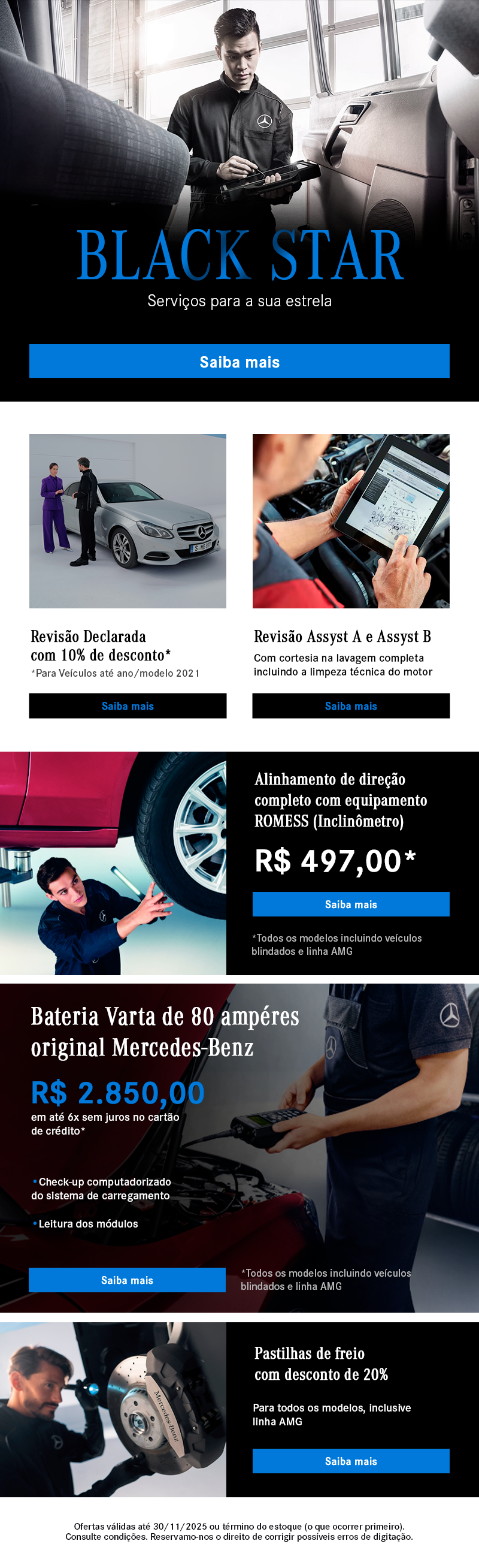 Black Star - Serviços Mercedes-Benz