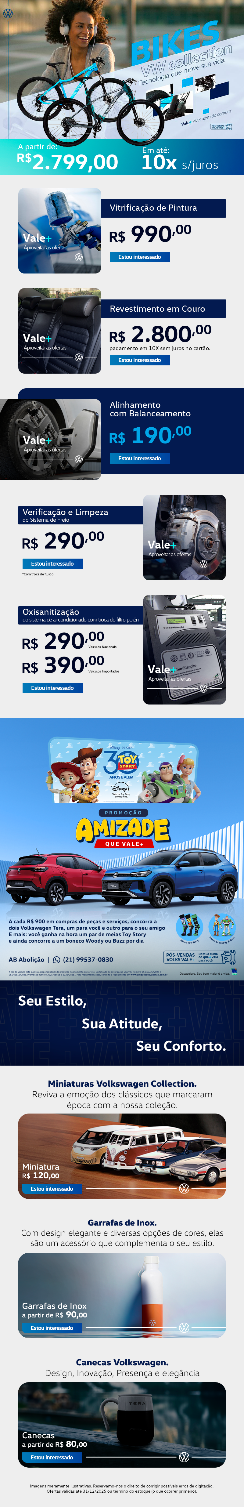 Serviços Especiais - Volkswagen