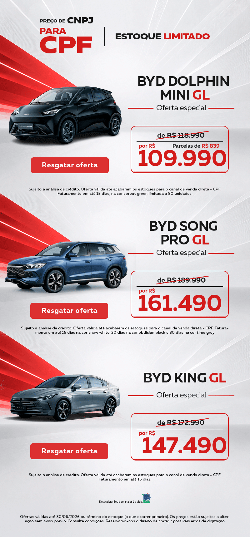Condição - Linha GL