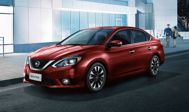 Rodas de liga leve do Nissan