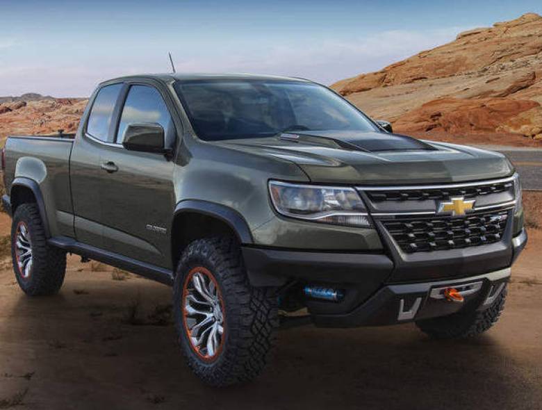 Chevrolet prepara versão esportiva da Colorado
